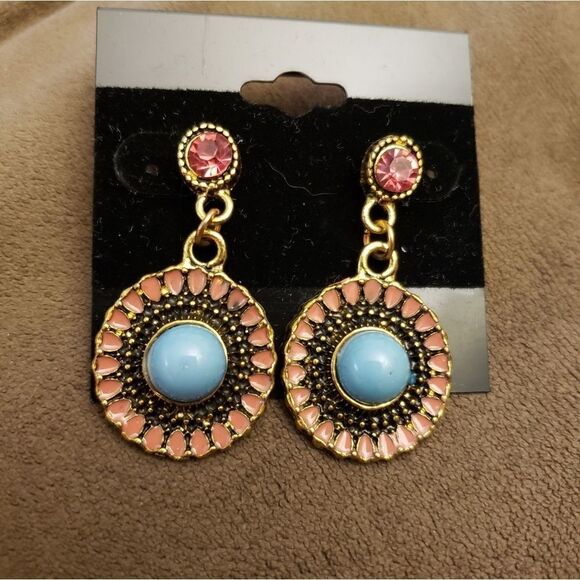 Bohemian Stud Dangle Earring NWT - Picture 1 of 5
